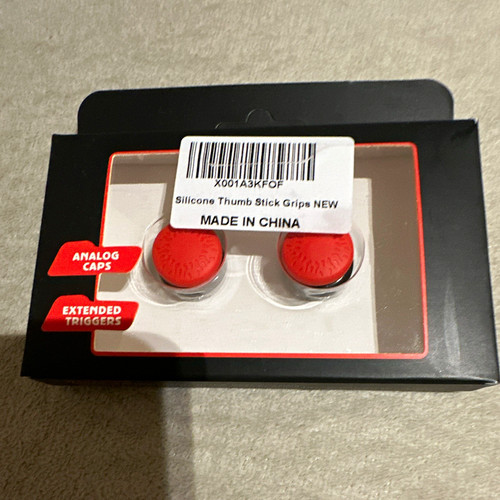 Silicone thumbstick grip caps - silicone,