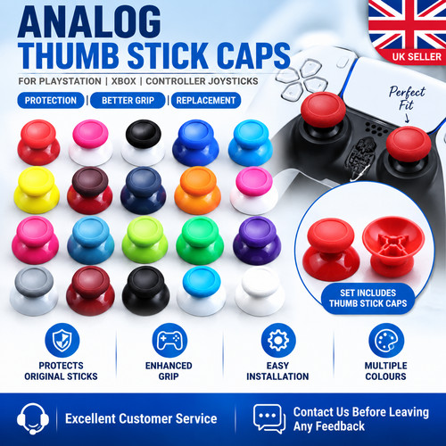 Replacement thumbsticks for - 2x,